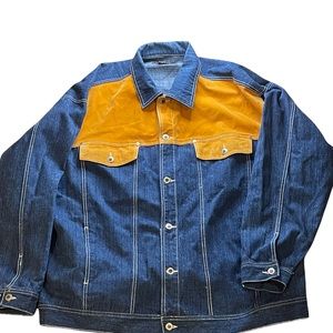 Muka Jeans Heavy Denim Button Up Jacket Size XXXL